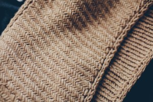 herringbone cowl